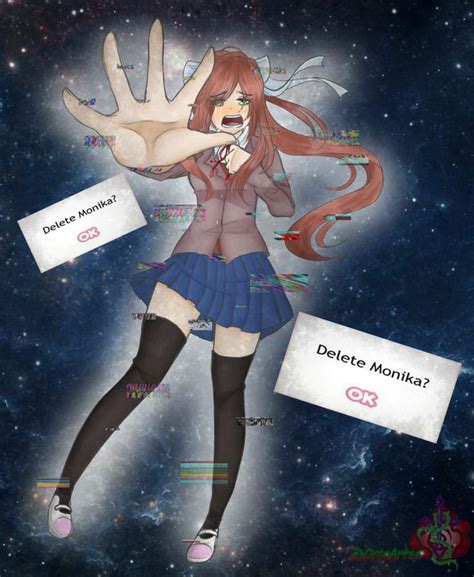 delete monika